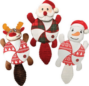 ETHICAL/SPOT Holiday Peppermint Twist Dog Toy 16" Asst