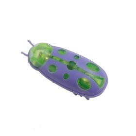 Micro Nano Worm Toothbrush Bite Toy (Option: Ladybug Purple Green-Single pack)