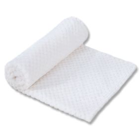 Pet Sleep Blanket Dogs And Cats Soft Mattress (Option: Beige-70x100cm)